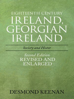 cover image of Eighteenth Century Ireland, Georgian Ireland